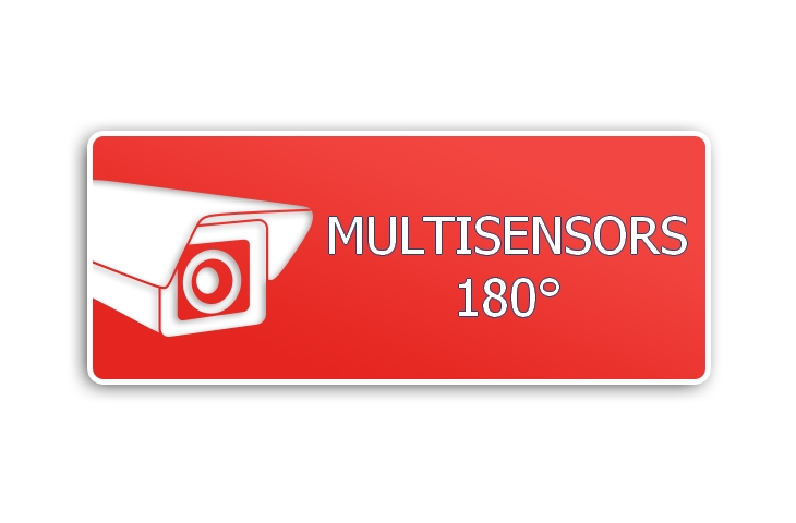 MULTISENSORS 180° CAMERA'S