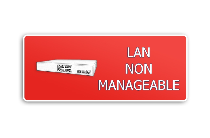 UNMANAGED NETWERKSWITCH