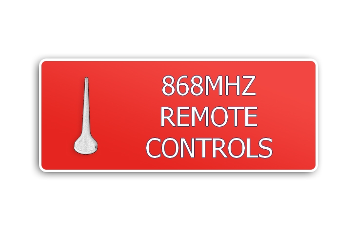 DRAADLOZE AFSTANDBEDIENINGEN 868MHZ
