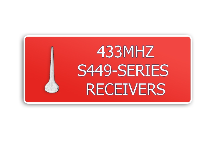 ONTVANGERS 433MHZ S449-SERIES